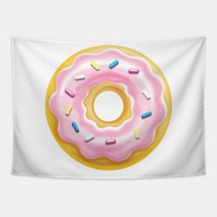 Pink donut Tapestry