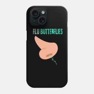 Valentines Day, Flu Butterflies Phone Case