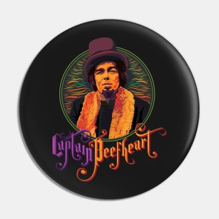 Captain Beefheart Pin