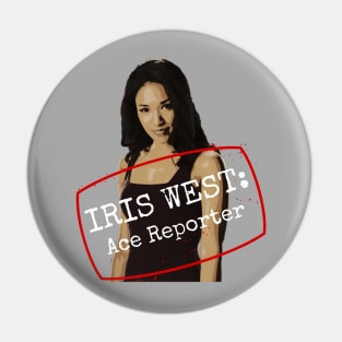 Iris West - Ace Reporter Pin