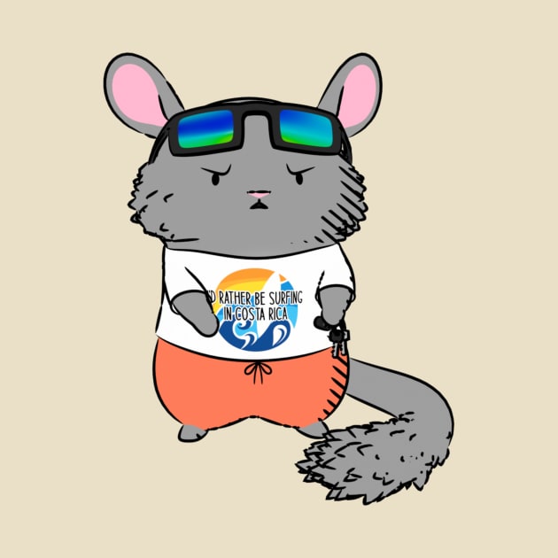 Chinchilla dad by naturalhabitatshorts