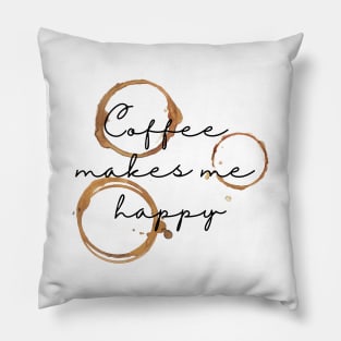 Coffee tee Pillow