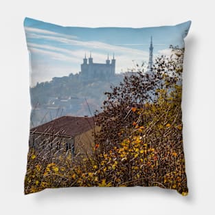 Autumn Fall Colors in Lyon, France Pillow