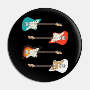 Offset Style Electric Guitar Pack Pin