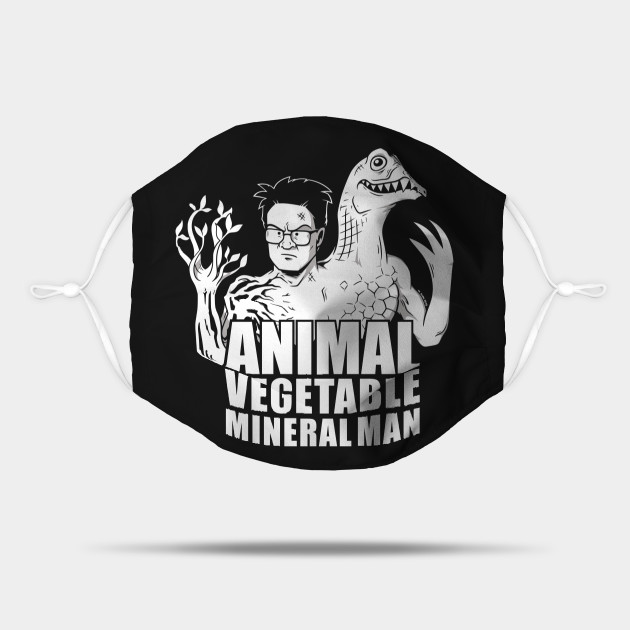 Animal Vegetable Mineral Man - Doom Patrol - Mask | TeePublic Animal Vegetable Mineral Man - Doom Patrol - Mask | TeePublic
