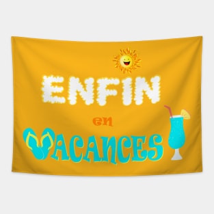 enfin en vacances Tapestry