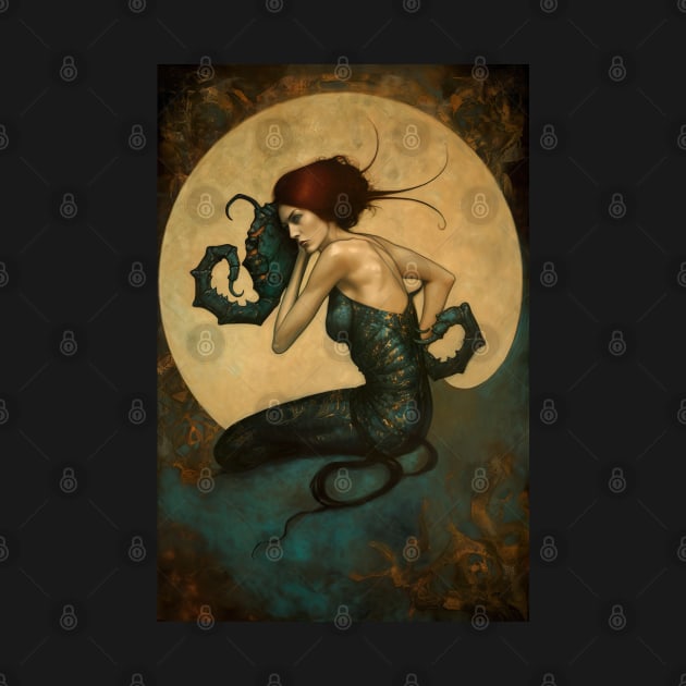 Scorpio the Scorpion Zodiac Illustration by YeCurisoityShoppe