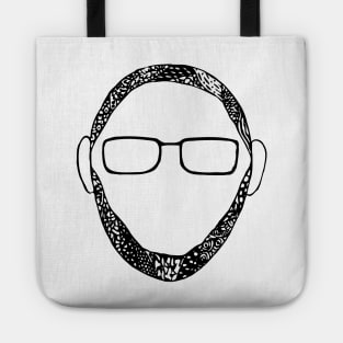 Bearded Glasses Tote