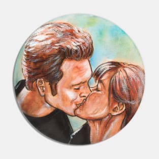 Luke Perry & Shannen Doherty Pin