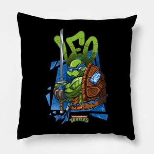 Teenage Mutant Ninja Turtle Leo - Graffiti Style Pillow