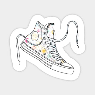 Gemini high tops - Pastel colours Magnet