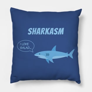 Sharkasm Pillow