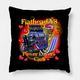 Flathead V8 Power Lovers Club Pillow