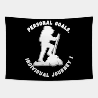 Personal Goals, Individual Journey Tapestry