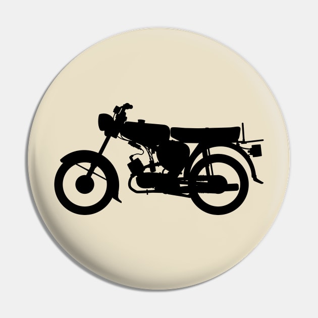 Simson S50 Silhouette (banana tank) Pin by GetThatCar