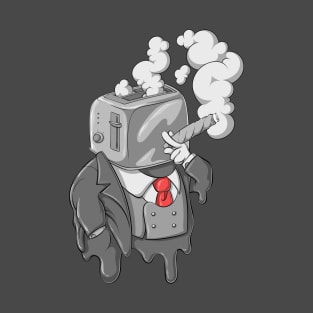 Mr. Toasted Weed Smoking T-Shirt