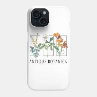 Antique Botanica - Vintage Flowers Watercolor Phone Case