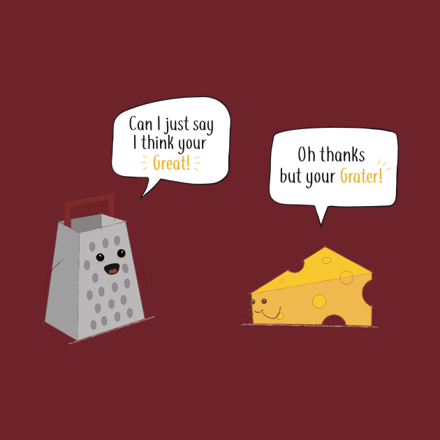 You're grater! by GeekyLittleMonkey90