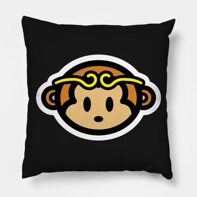 Monkey King Bambu Brand Wukong Pillow by Bambu