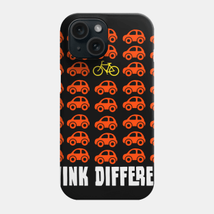 Think Different - Vintage Retro Biking T-Shirt Phone Case