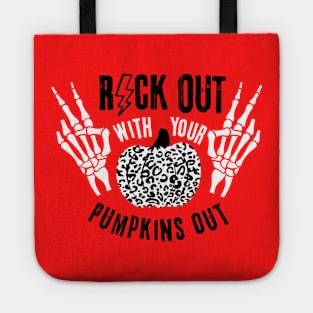 Rock Out with Your Pumpkins Out Tote