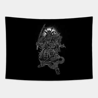 Dragon Samurai Tapestry