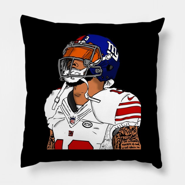 PLAYERSSOFTB Pillow by BUDI FATHER