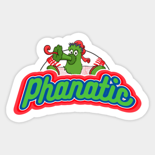 Philly Mascots Sticker Phanatic Gritty Swoosh Franklin 
