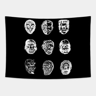 The Creeps (White) Tapestry