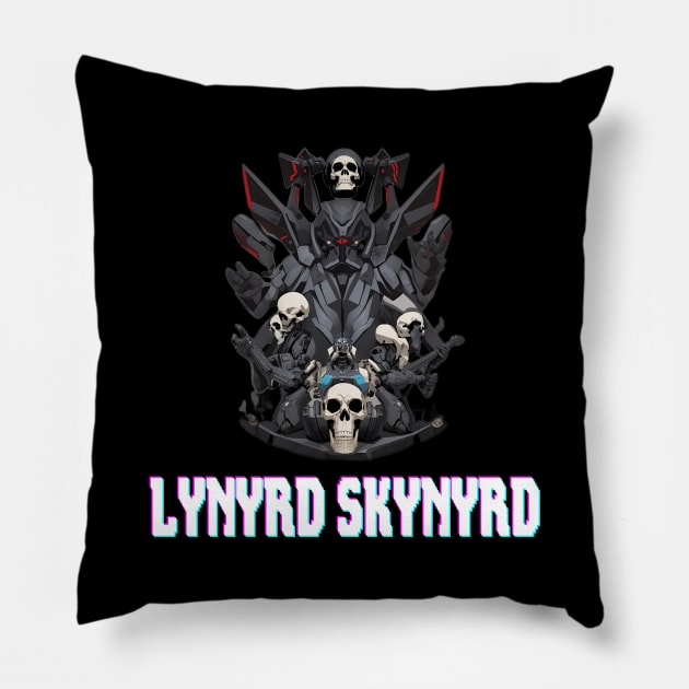 Lynyrd Skynyrd Pillow by Maheswara.Momocats