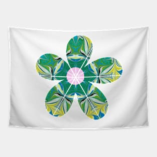 HippyFlower tile Tapestry