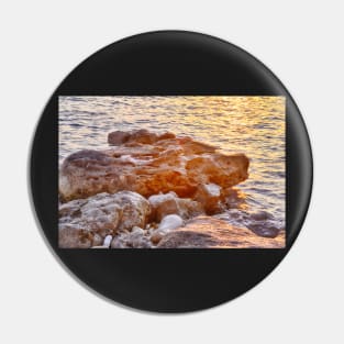 Seaside Sunset Pin