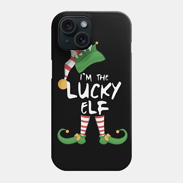 I'm The Lucky Elf Phone Case by novaya