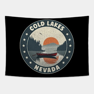 Cold Lakes Nevada Sunset Tapestry