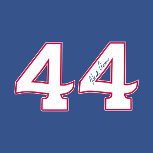 Hank Aaron Jersey Number T-Shirt