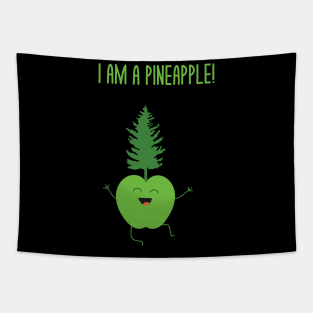 Funny Pineapple Pun Dad Jokes Humor - I'm A Pineapple Tapestry