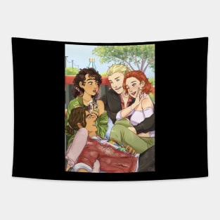 Double Date Tapestry