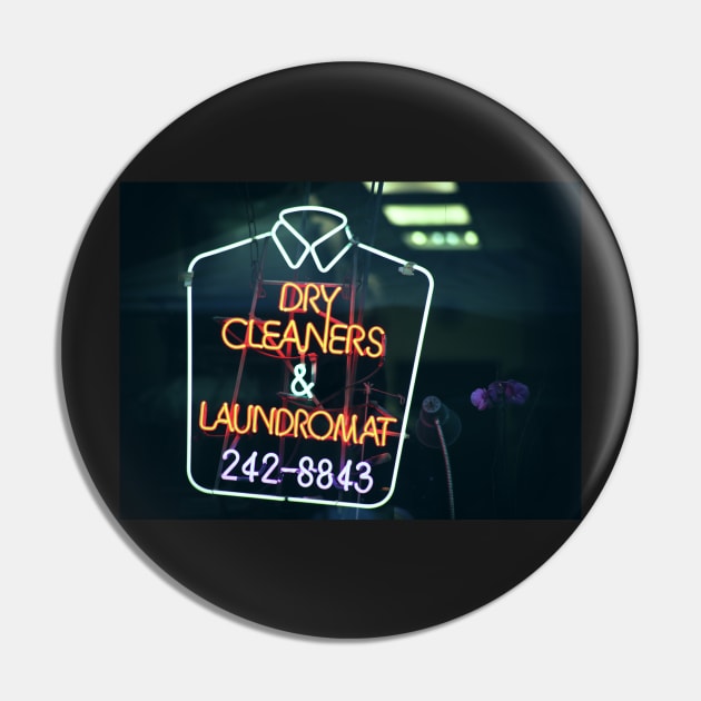 Dry cleaners and Laundromat Neon Sign in NYC Pin by Reinvention