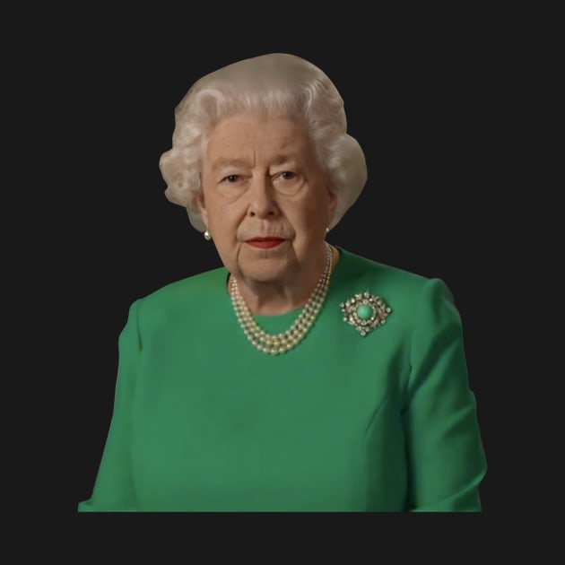Queen Elizabeth Green screen Dress by Movielovermax