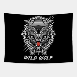 Wild Wolf Tapestry