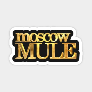 Moscow Mule Gold Magnet