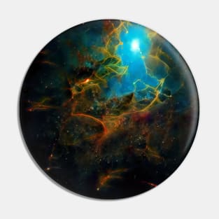 Aurora Galaxy Pin