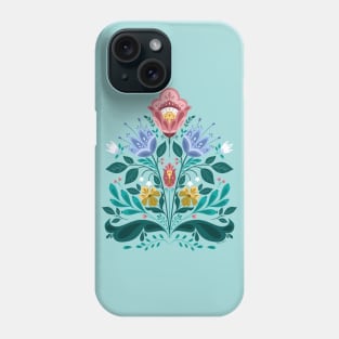 Folk Floral Bouquet Phone Case