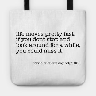 Ferris Bueller's Day Off Tote