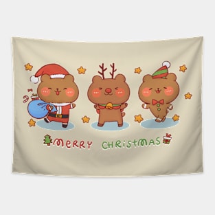 Beary Christmas! Tapestry