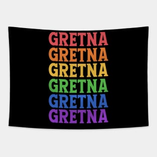 GRETNA COLORFUL CHRISTMAS Tapestry