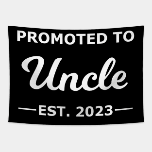 Promoted To Uncle Est. 2023 Tapestry