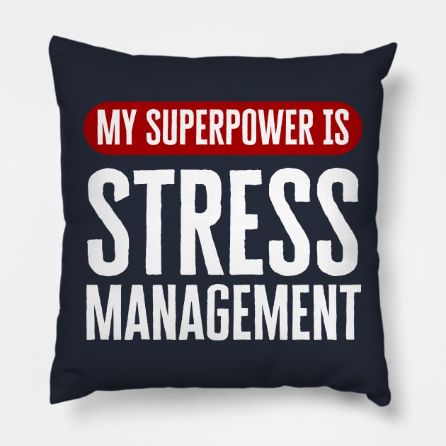 Stress Management Pillow by HobbyAndArt