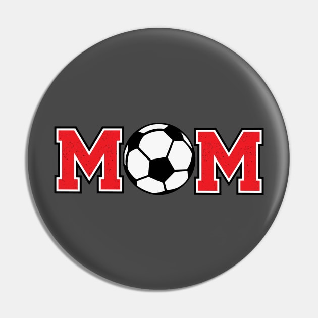 Soccer Mom Red Pin by capesandrollerskates 