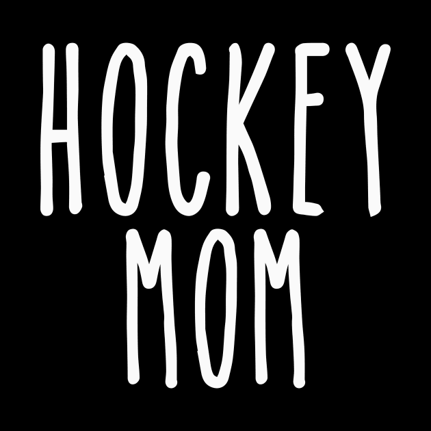 Hockey Mom Skinny White by LaurenElin